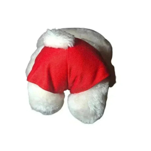 1976 Hello Kitty 12” plush toy red overalls Child Guidance Sanrio CBS - Picture 3 of 10